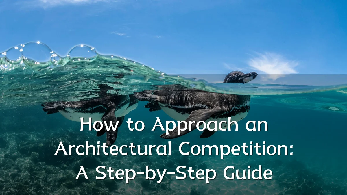 How to Approach an Architectural Competition: A Step-by-Step Guide