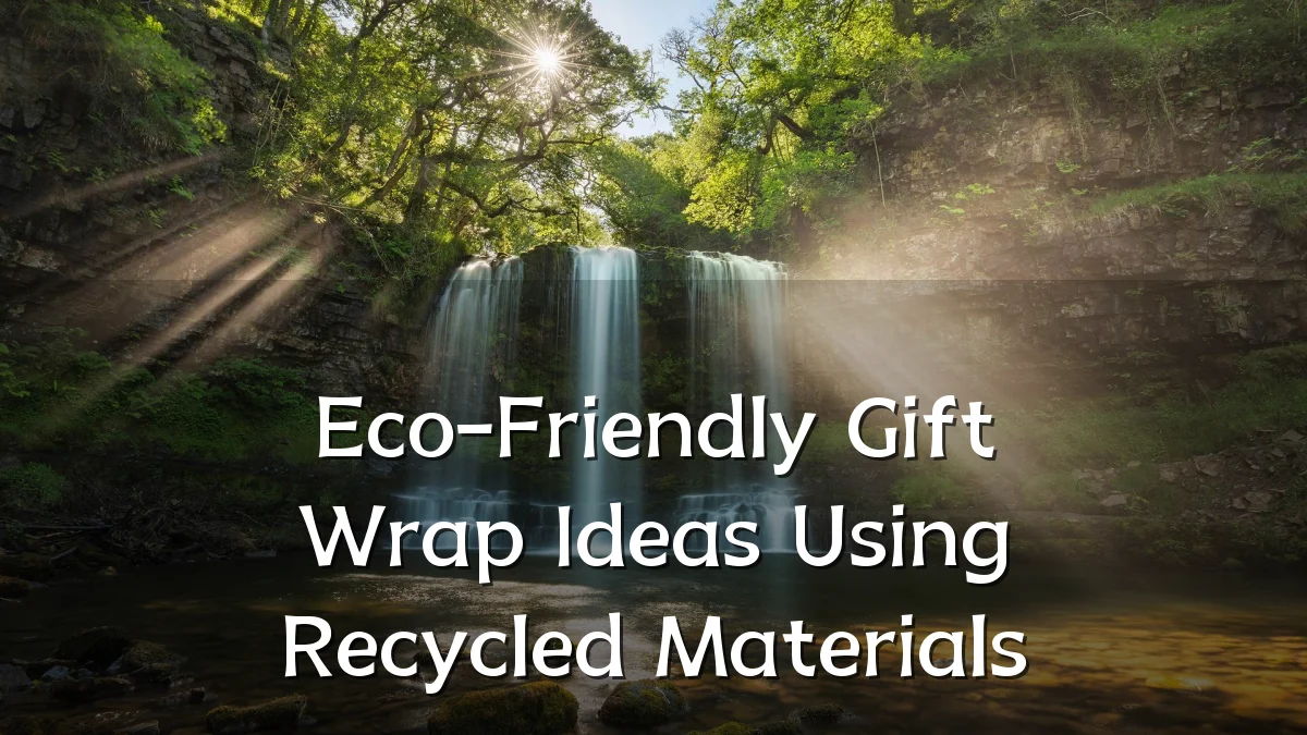 Eco-Friendly Gift Wrap Ideas Using Recycled Materials